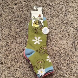 Shrek socks set of 3 NWT